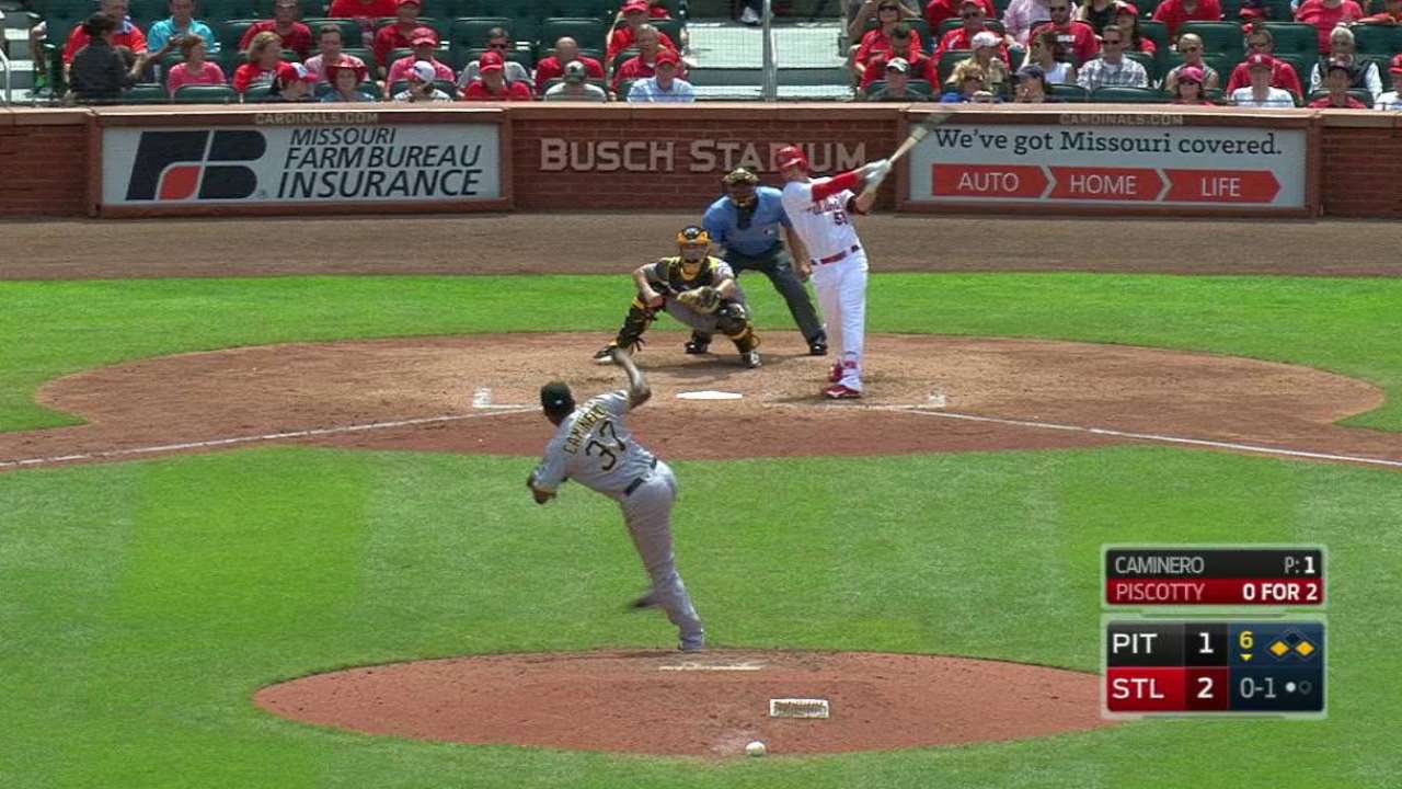 Piscotty's reviewed homer