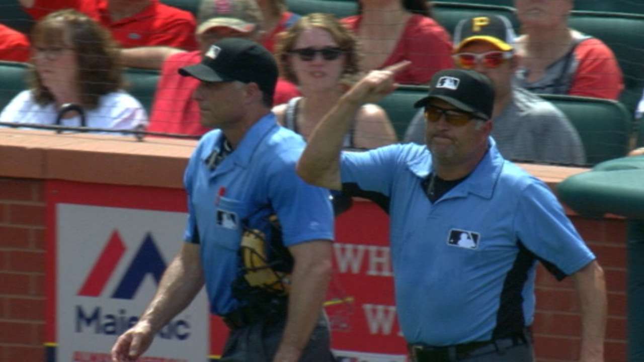 Piscotty homers after review
