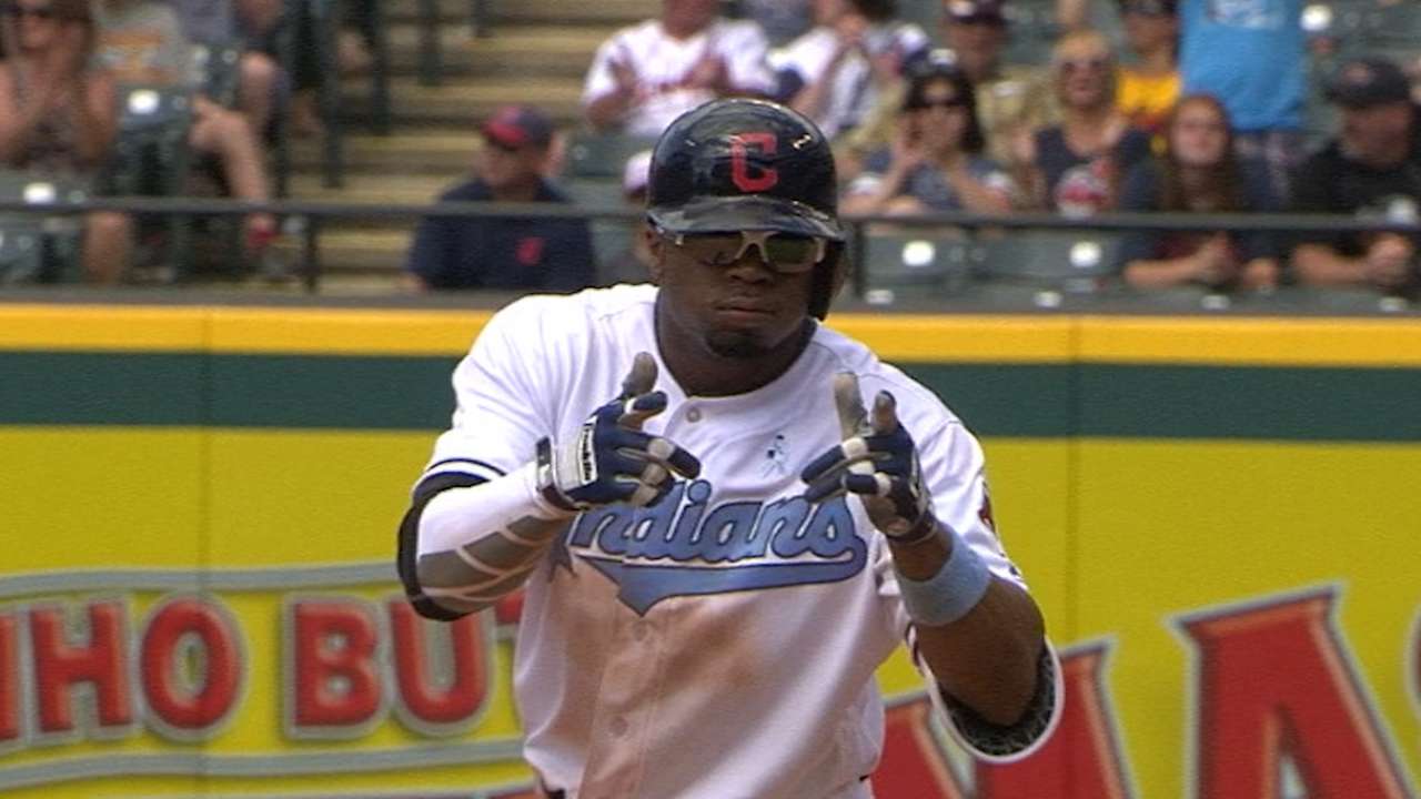 Davis sets stage for Indians' latest dramatic win