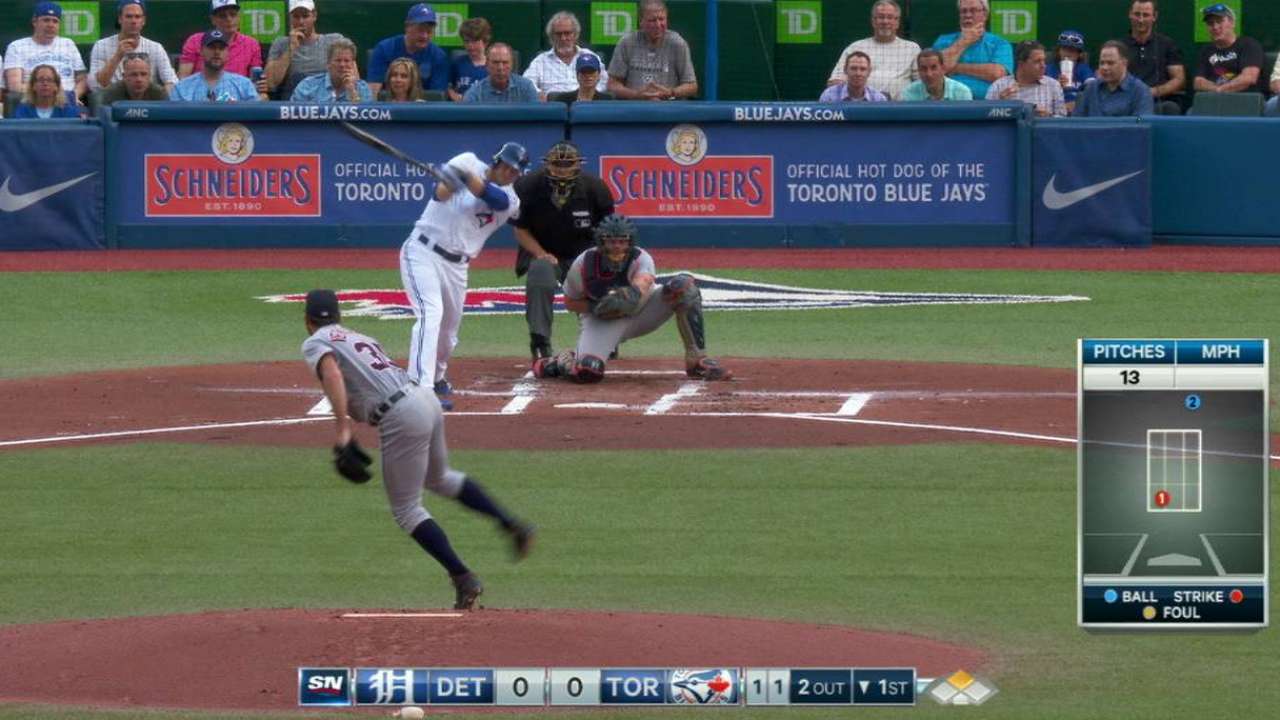 Saunders' RBI single