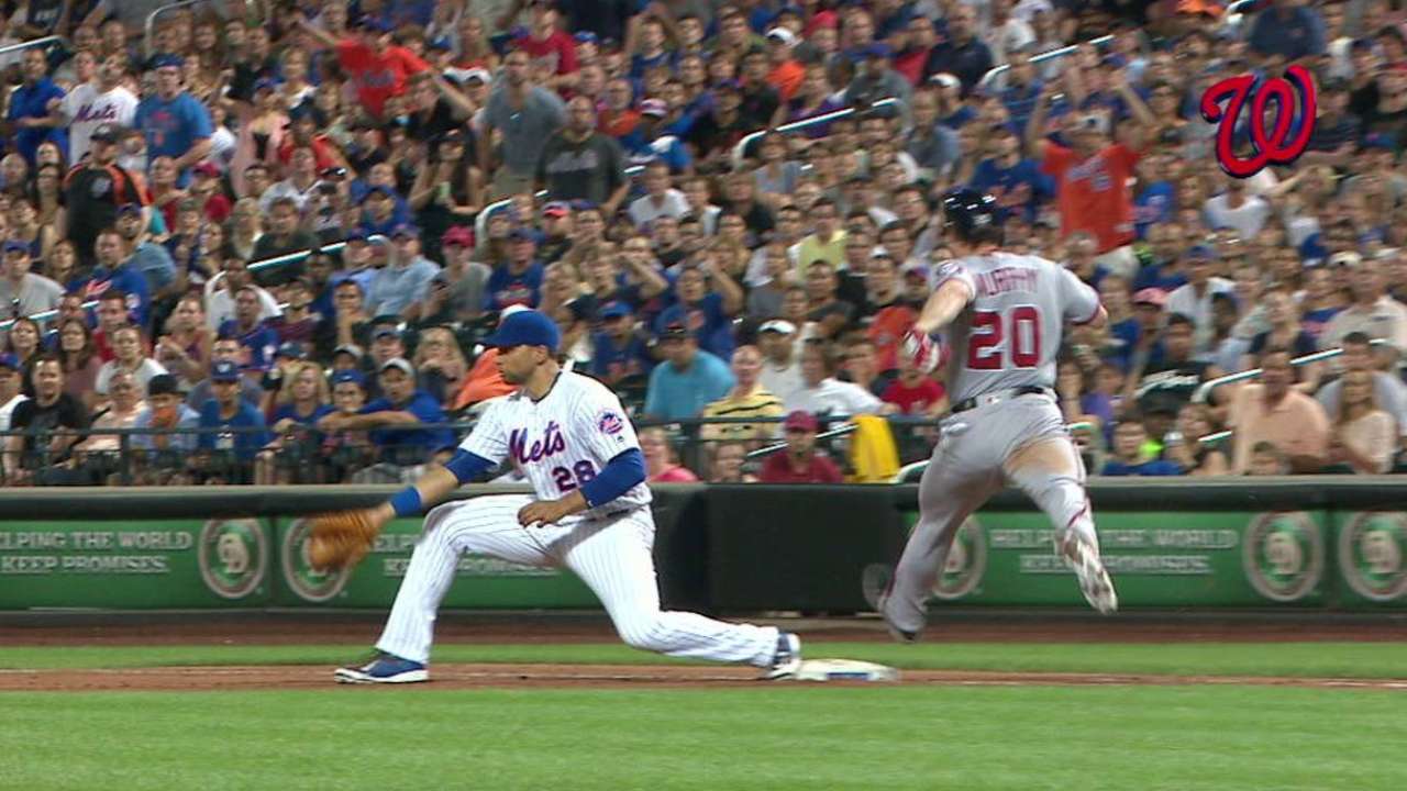 Murphy reaches first