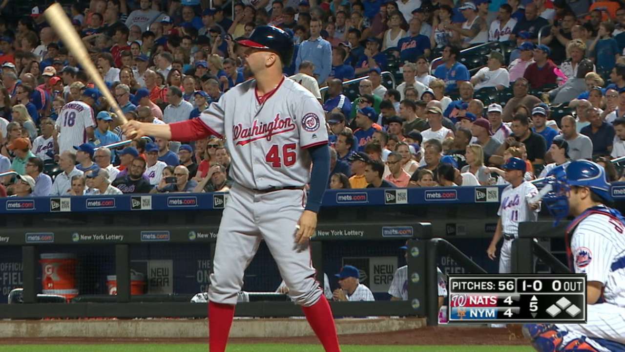 Perez tallies two hits vs. Mets