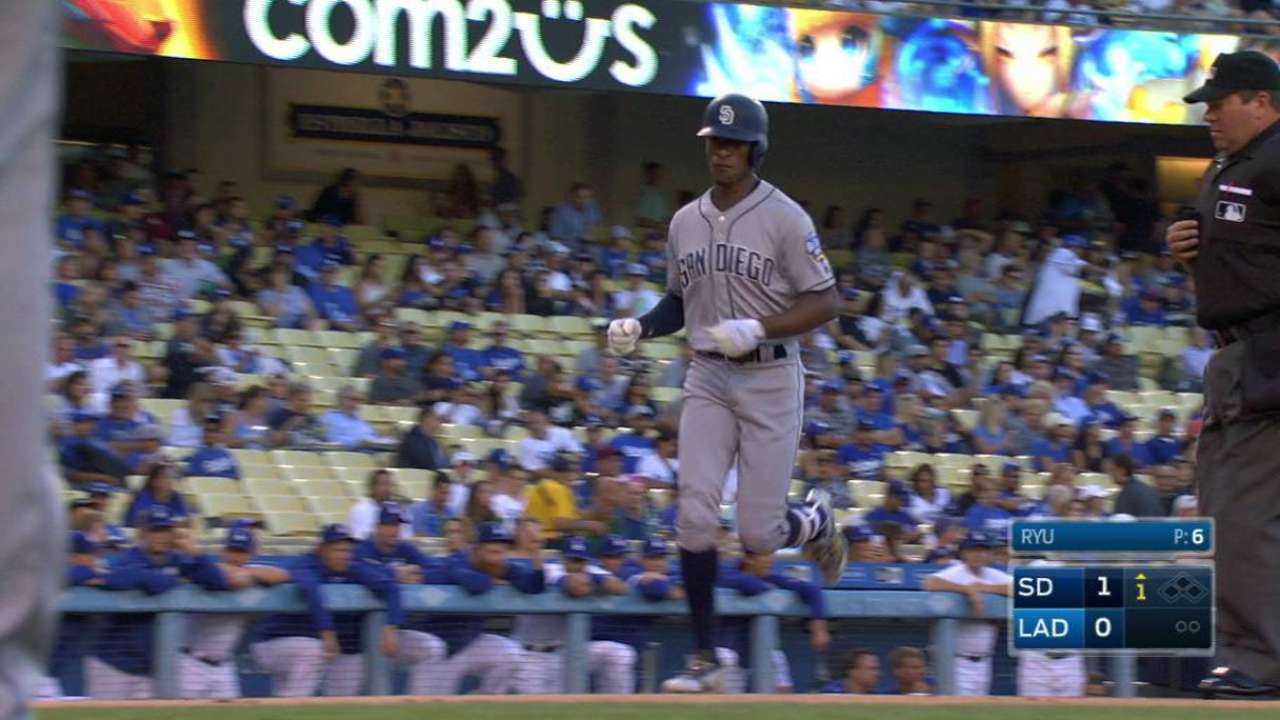 Upton Jr.'s leadoff home run