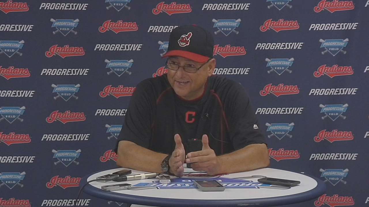 Francona on Indians' 5-4 loss
