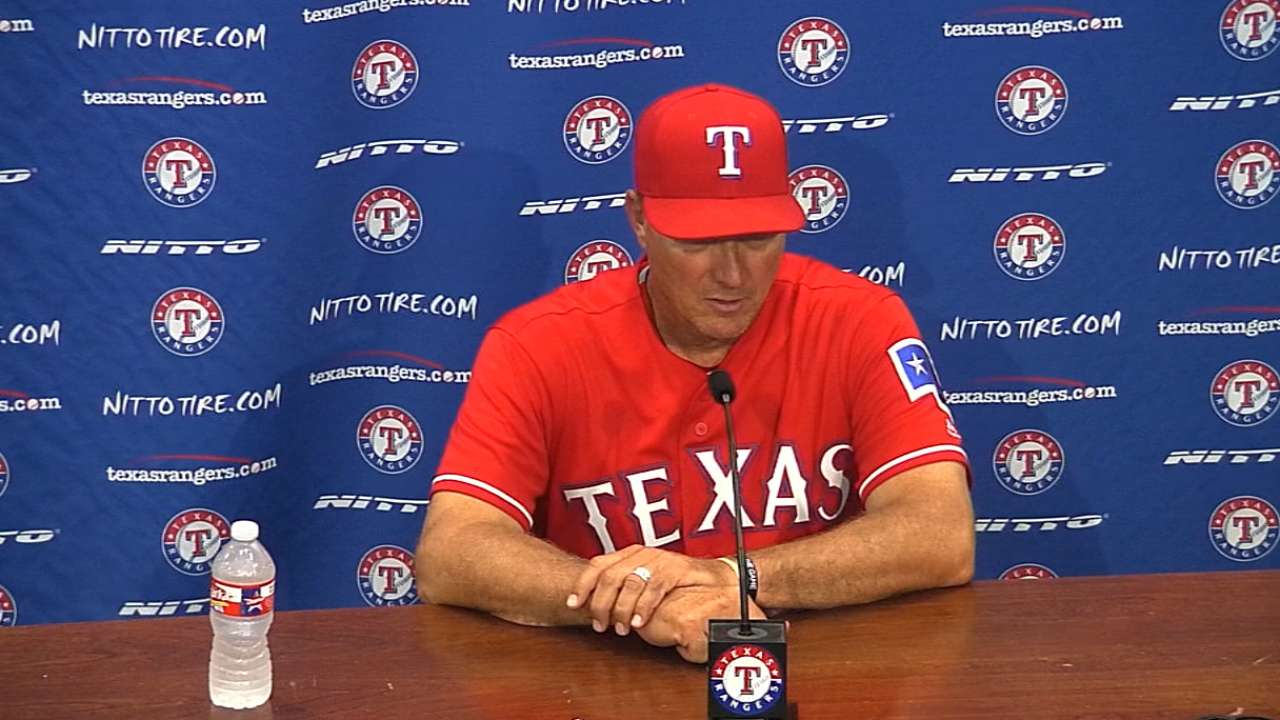 Banister on 10-1 loss