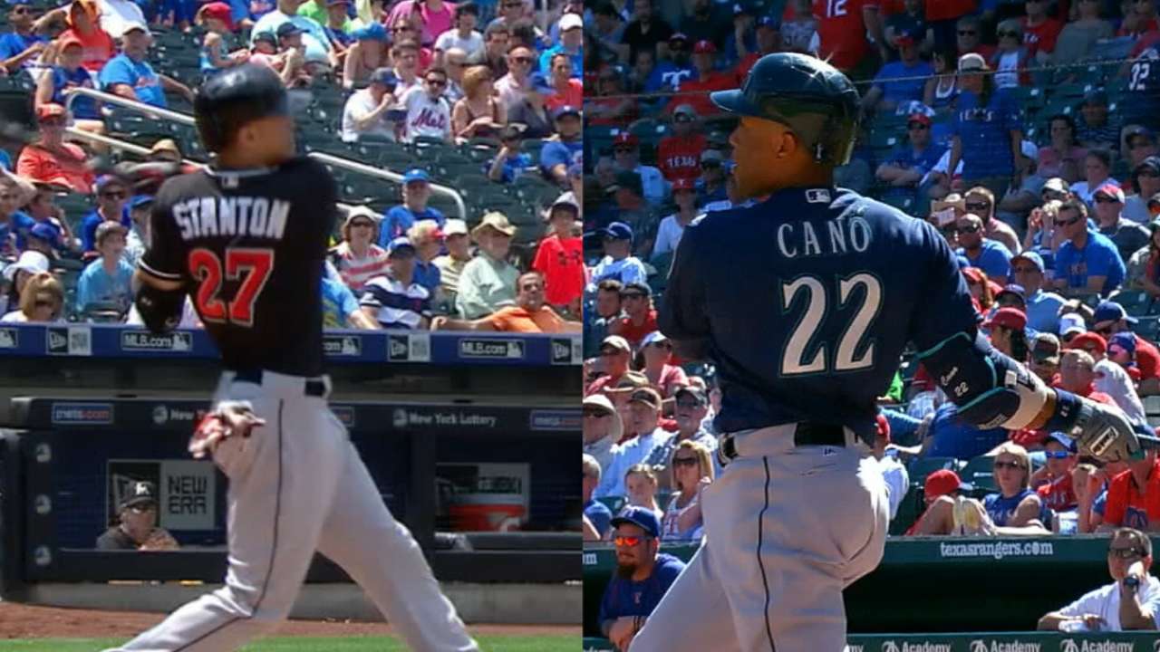 Cano vs. Stanton in HR Derby