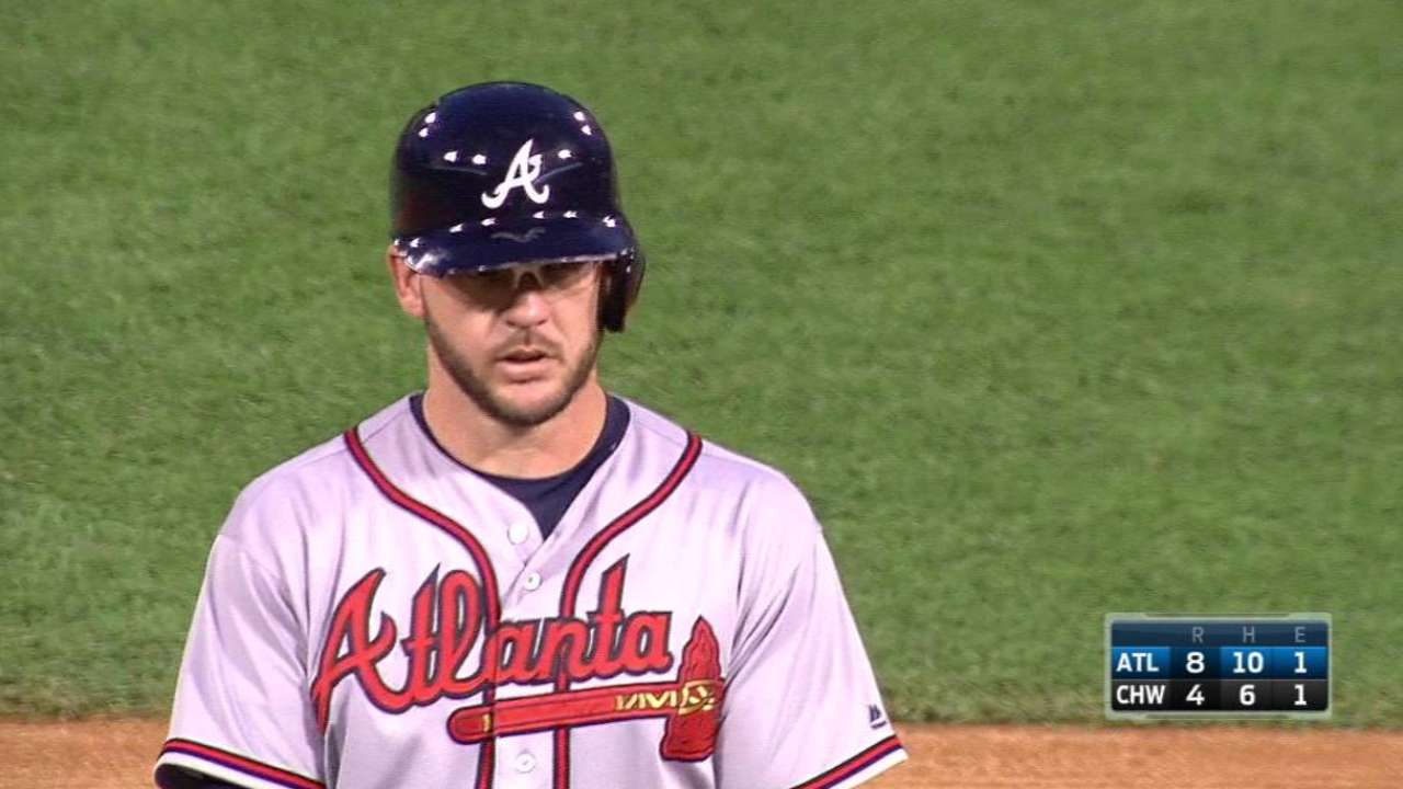 Flowers' RBI double