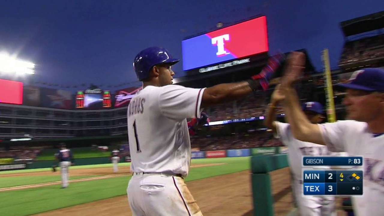 Choo doesn't start vs. Halos, but pinch-hits
