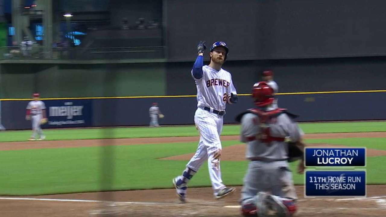 Lucroy being All-Star player, teammate for Crew