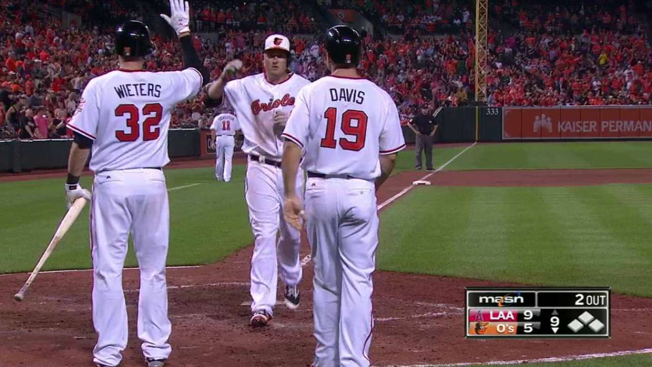 Trumbo's two-run homer
