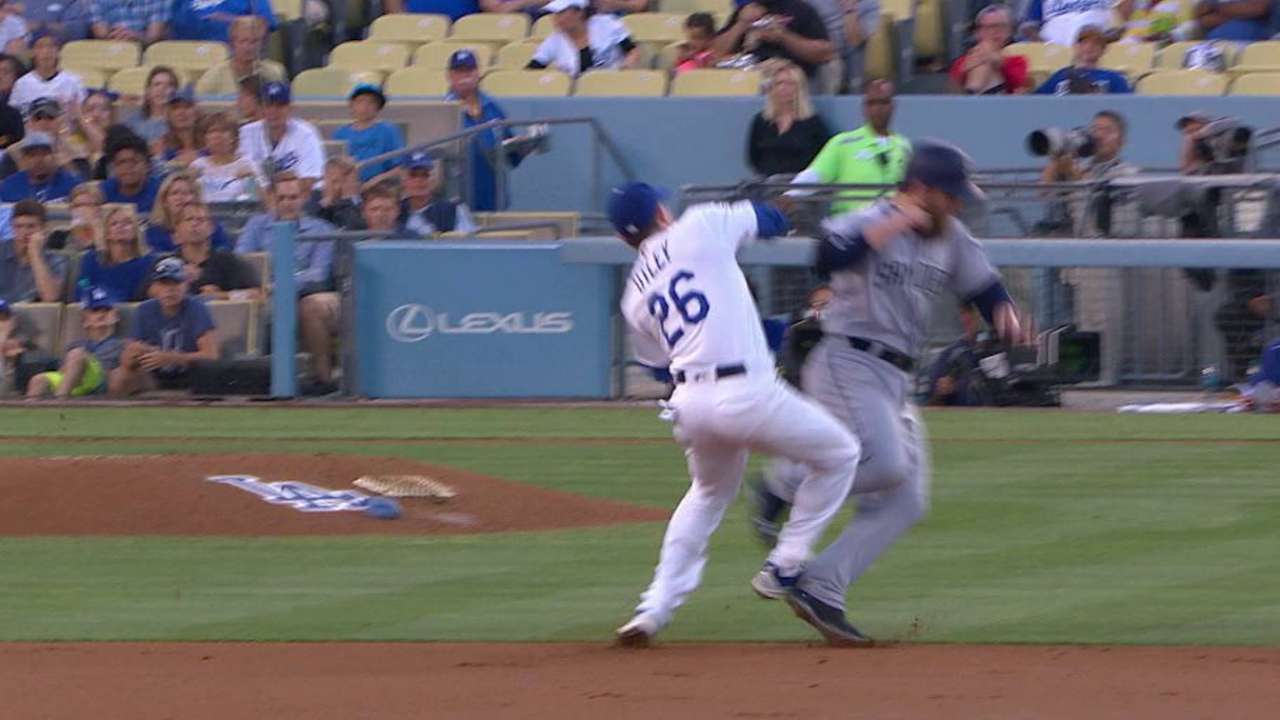 Norris out on obstruction call