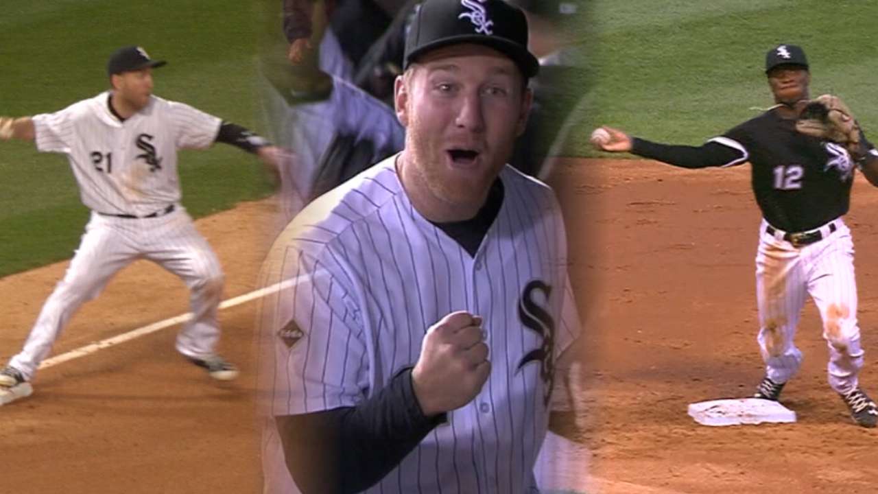 White Sox 2016 triple-play trio