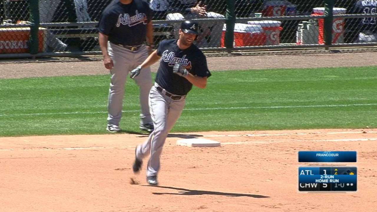 Francoeur's two-run home run