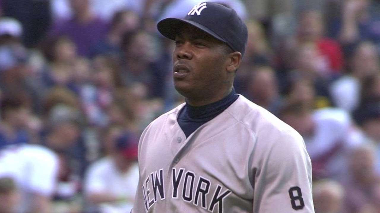 Chapman strikes out Uribe