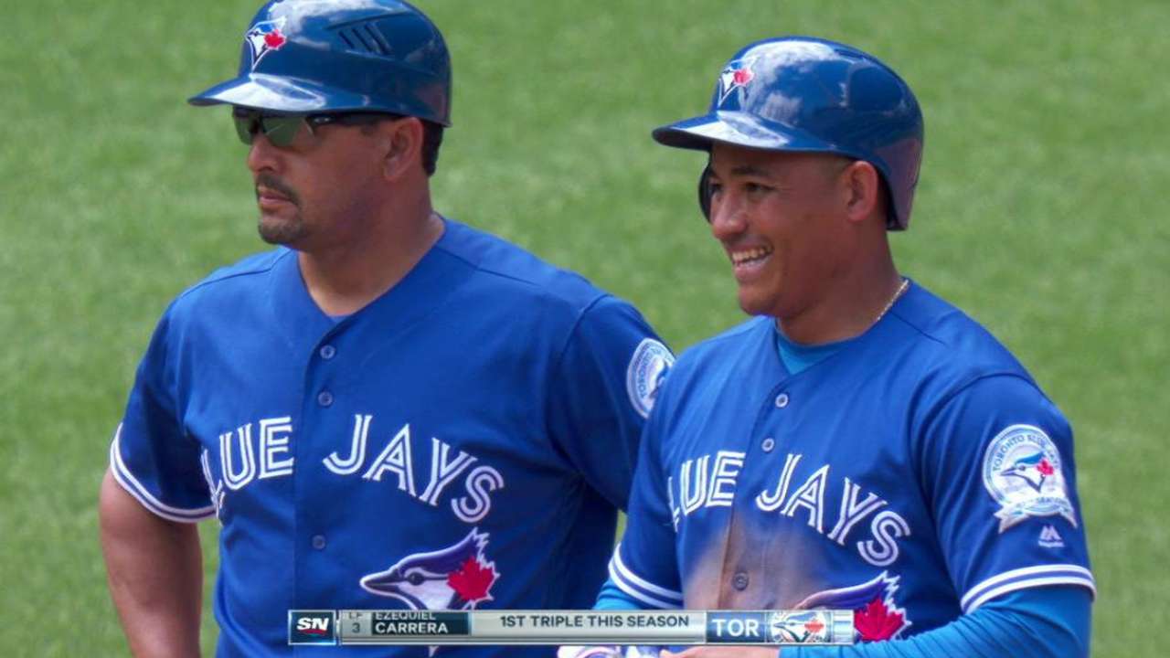 Carrera's RBI triple