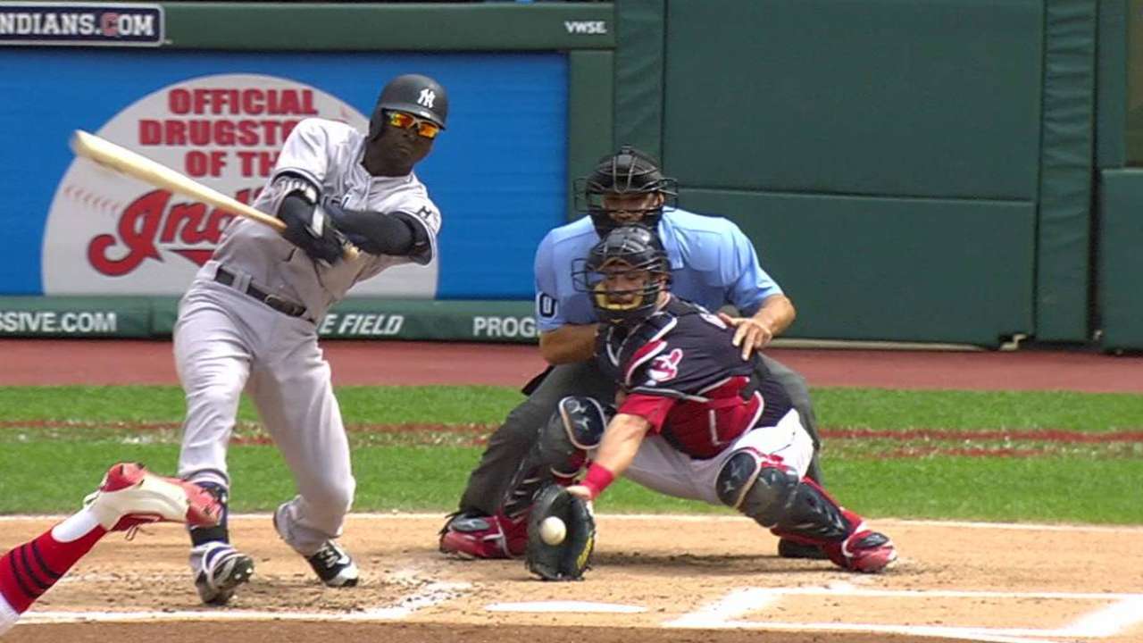Salazar strikes out Gregorius