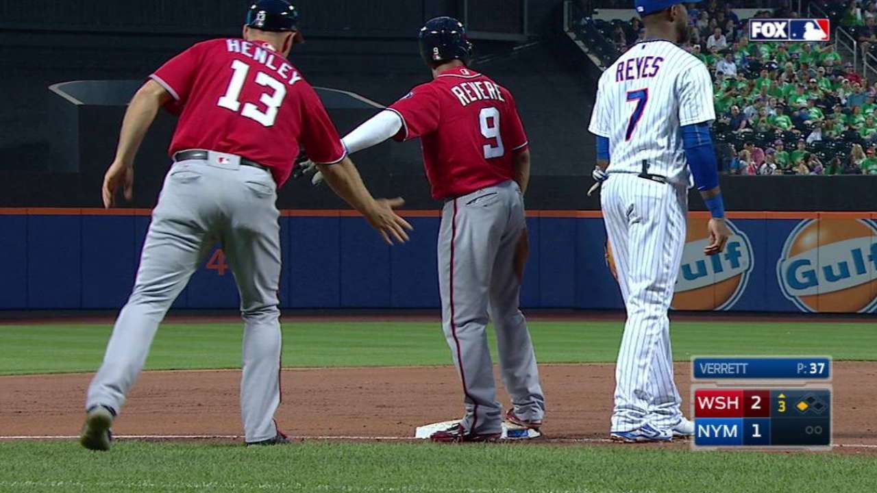 Revere's RBI triple