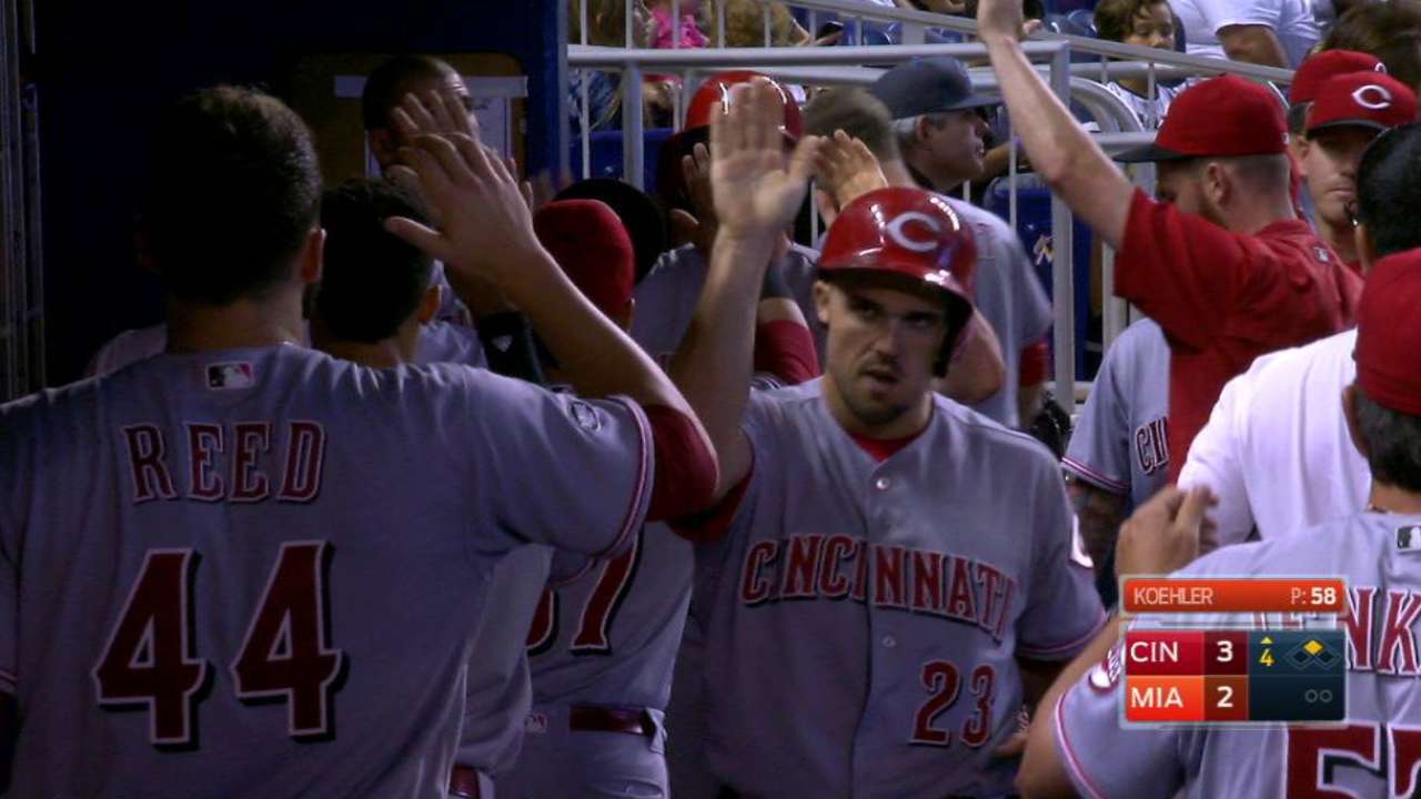 Phillips' two-run double
