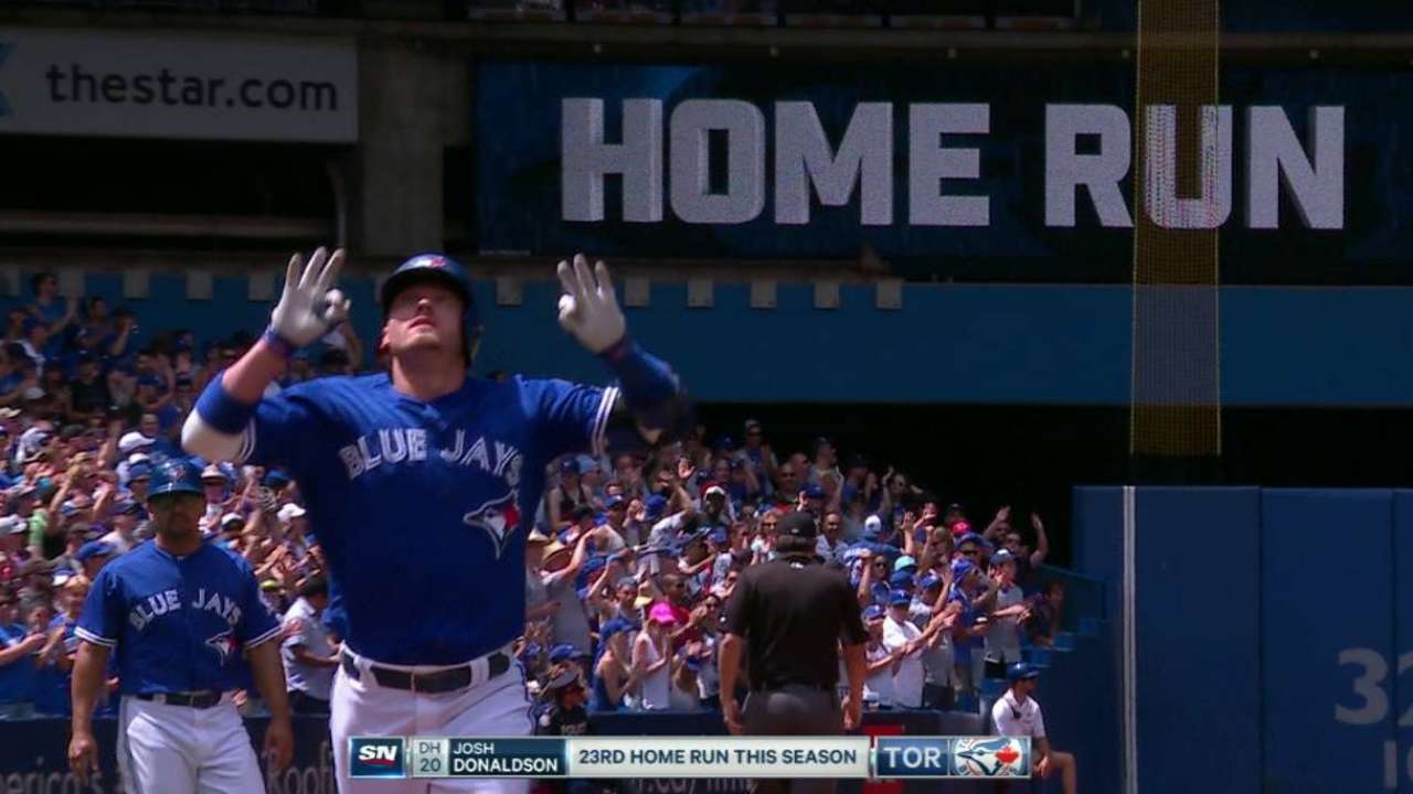 Donaldson's three-run blast