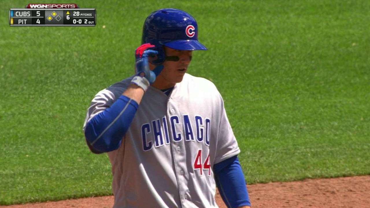 Rizzo's double down the line