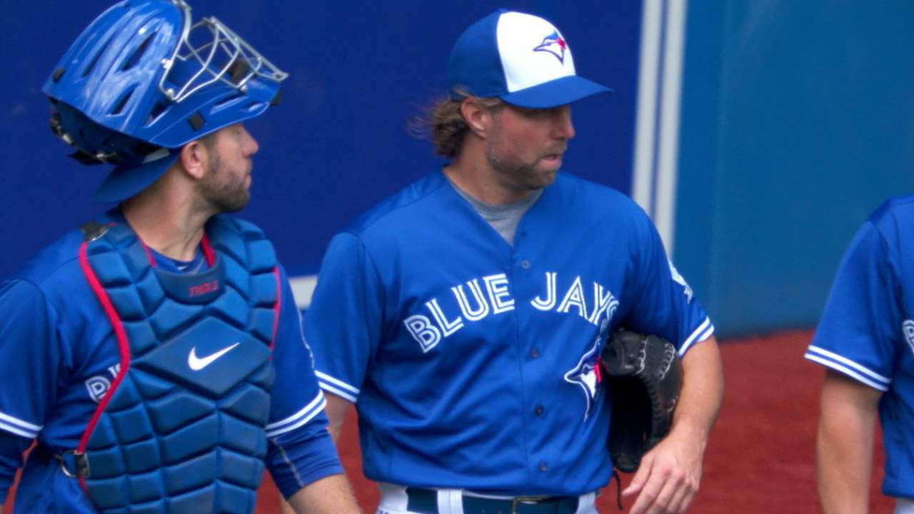 Dickey's strong home start