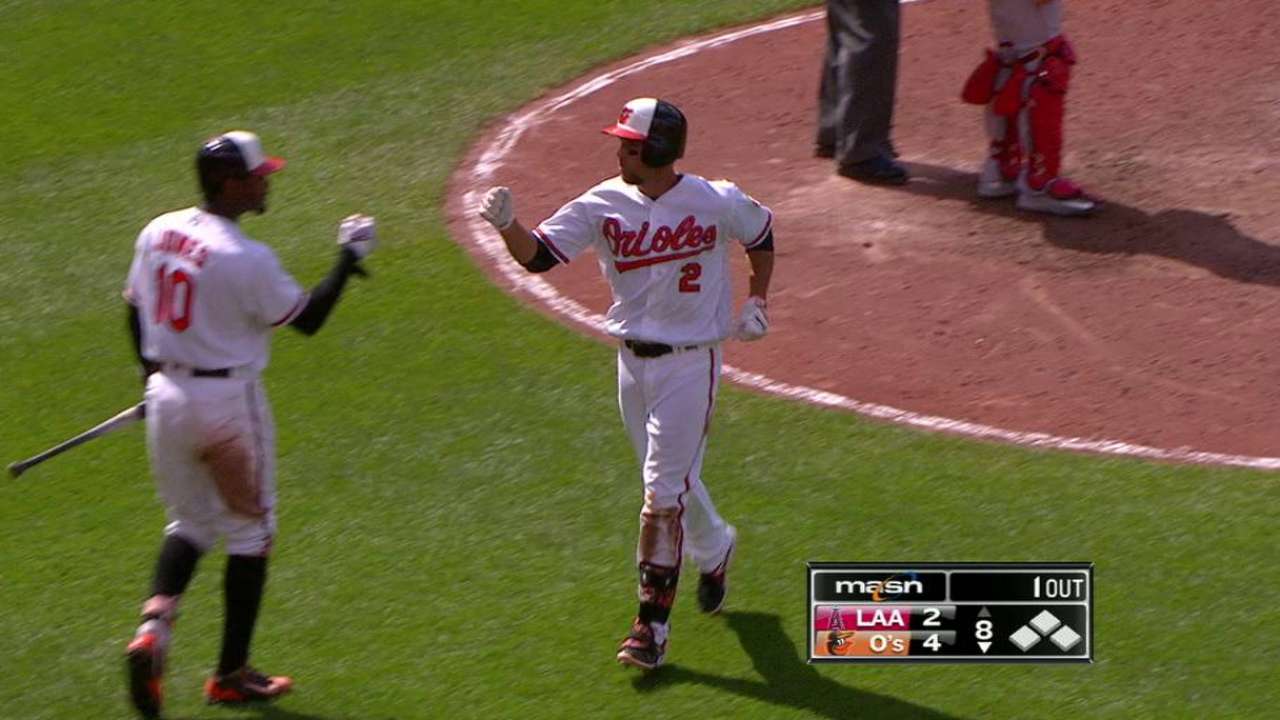 Hardy's solo home run