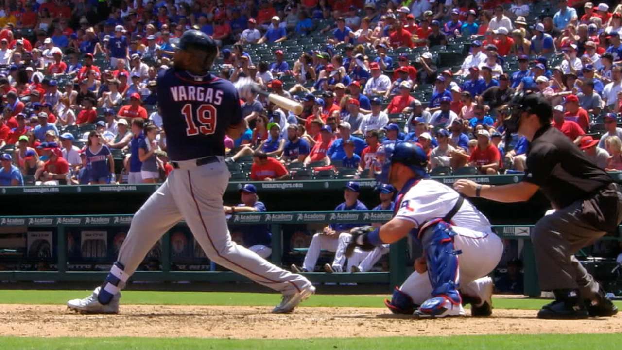 Twins belt four home runs