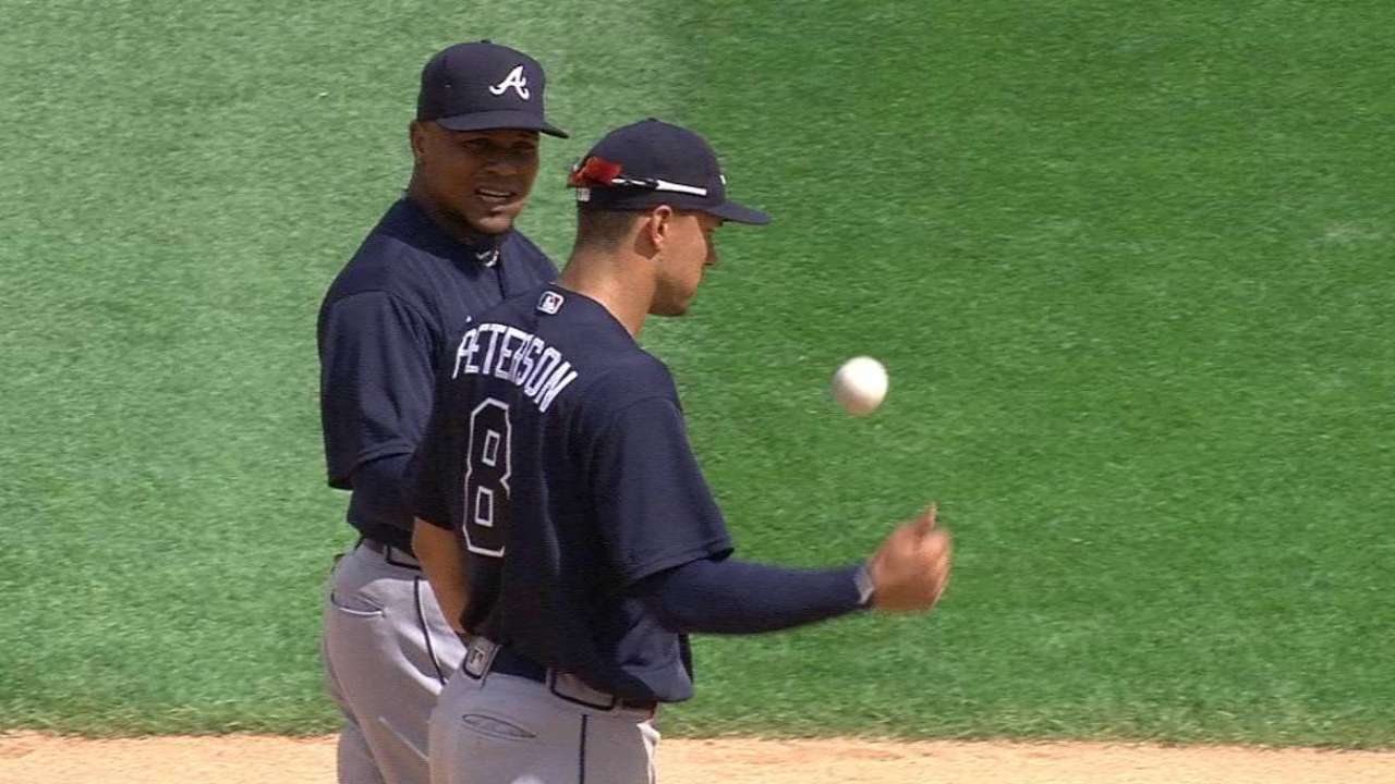 Braves turn game-ending DP