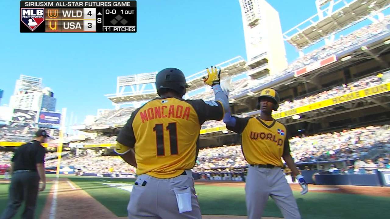 Moncada's two-run jack