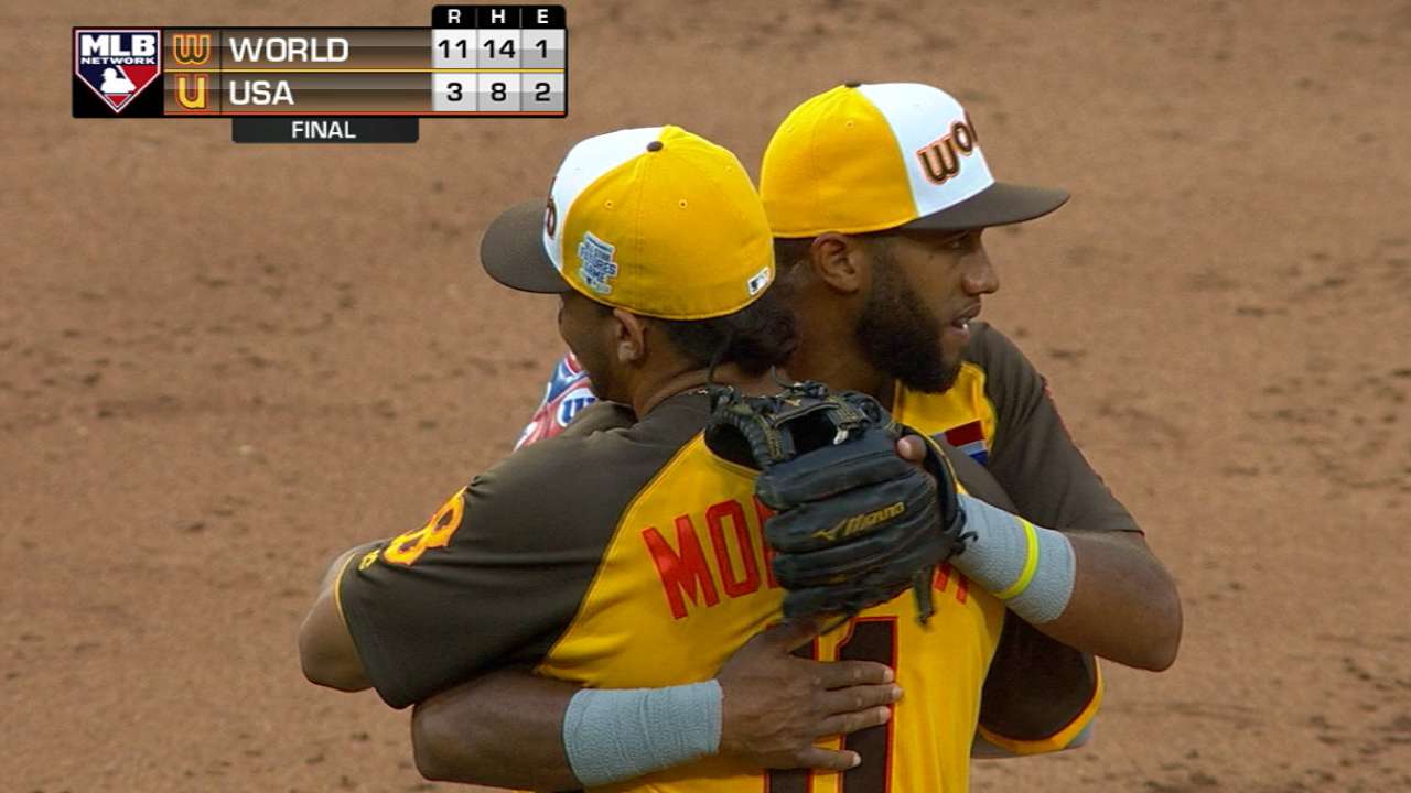 Mejia closes out the game