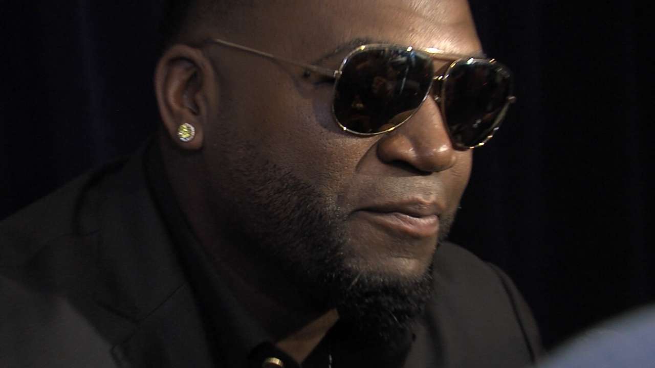 Ortiz, Red Sox meet with media