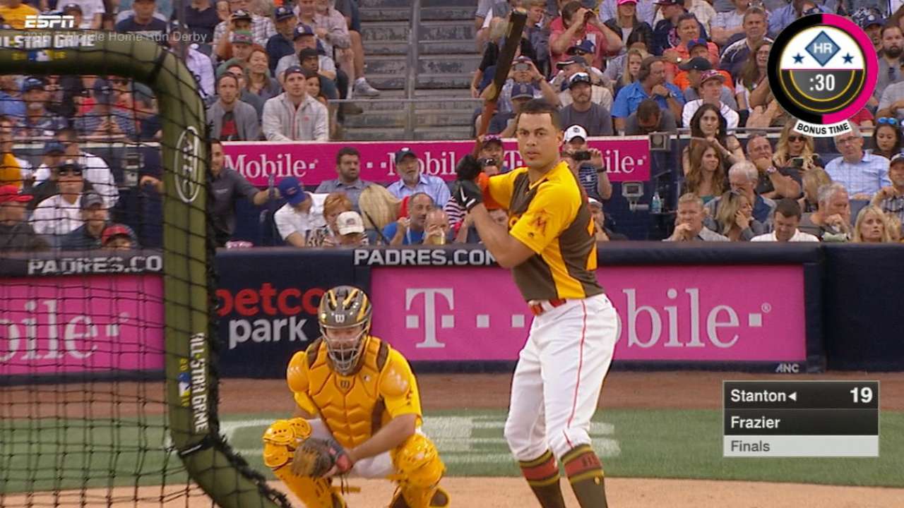 Stanton's 20th tater of Round 3
