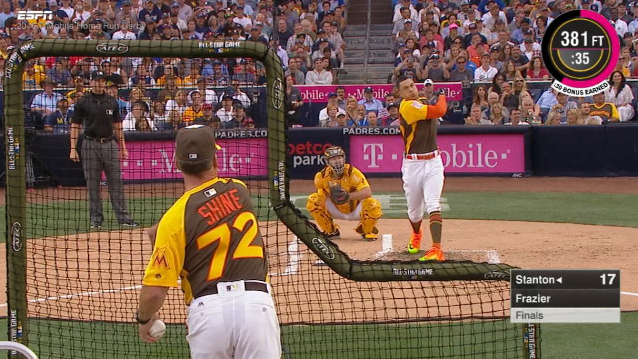 Stanton crushes one 491 feet