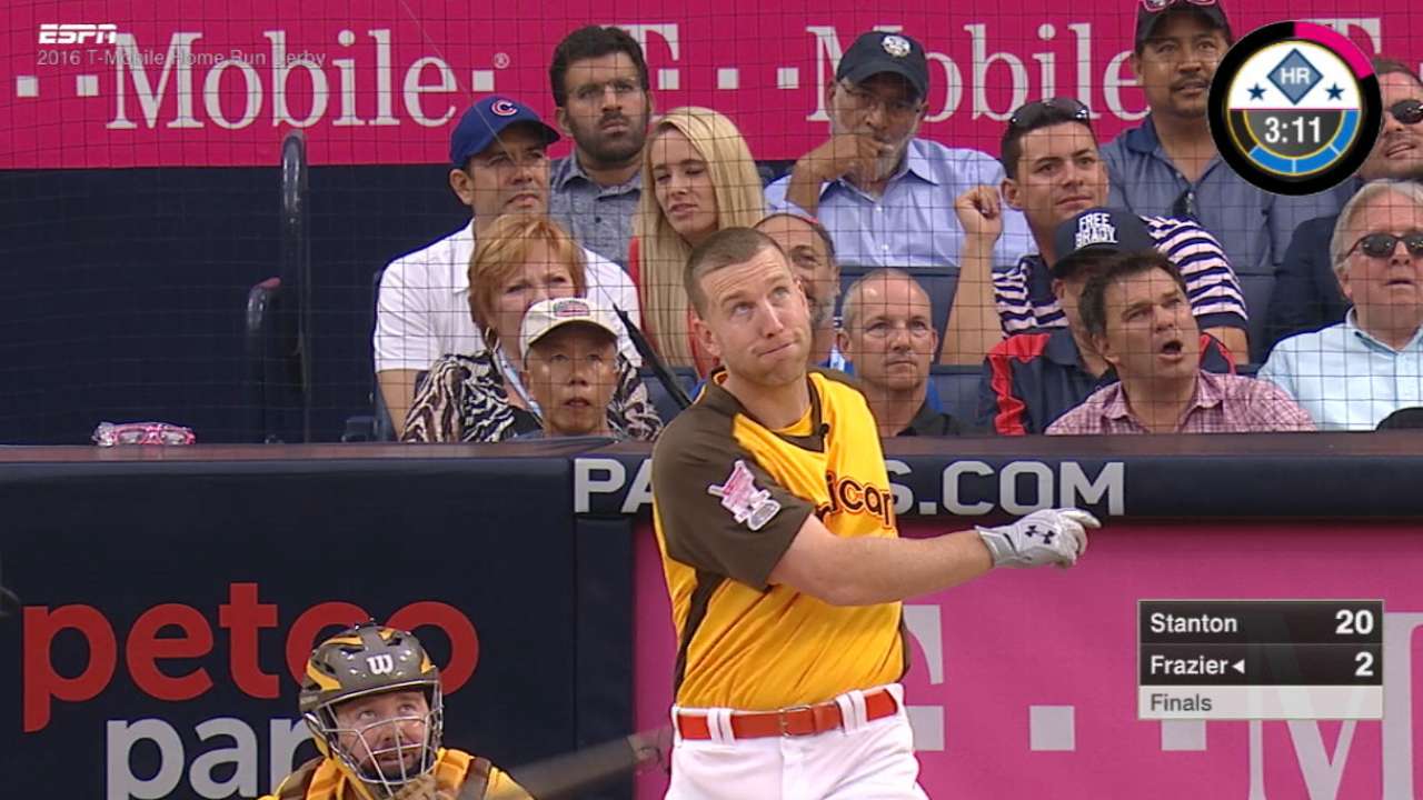 Frazier's 13 final-round homers