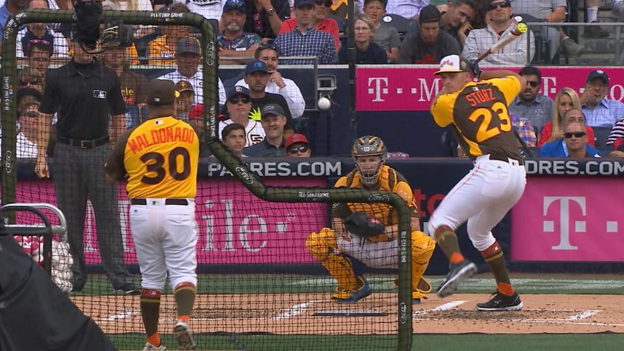 Storz's three homers in HS Derby