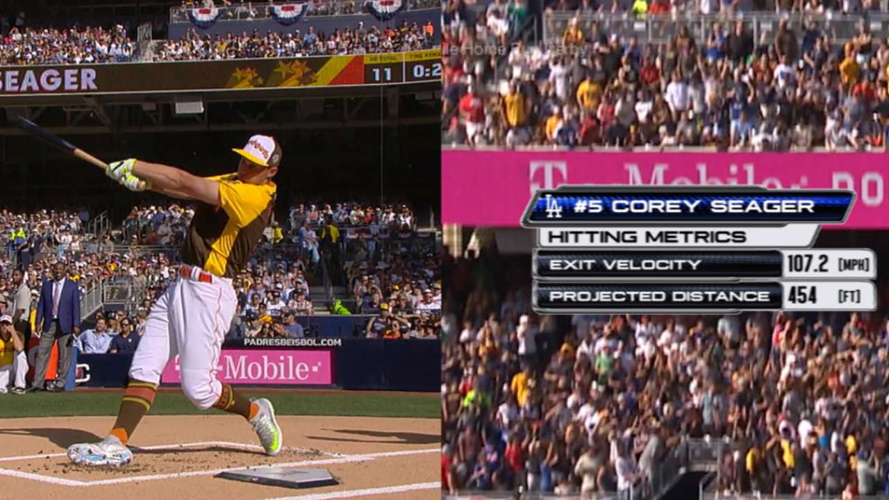 Statcast: Seager's 454-footer