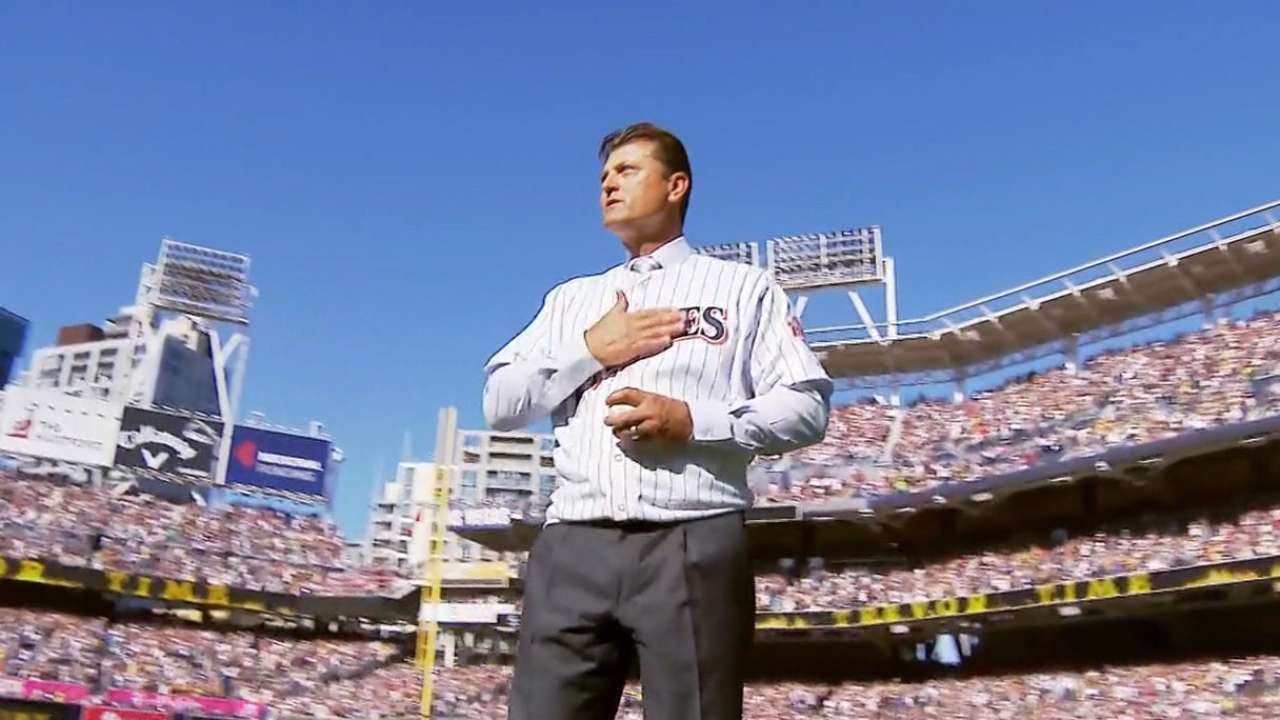 Hoffman delivers the game ball