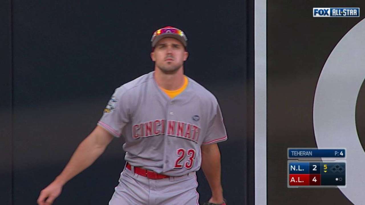 Duvall, Bruce see action in NL's All-Star loss