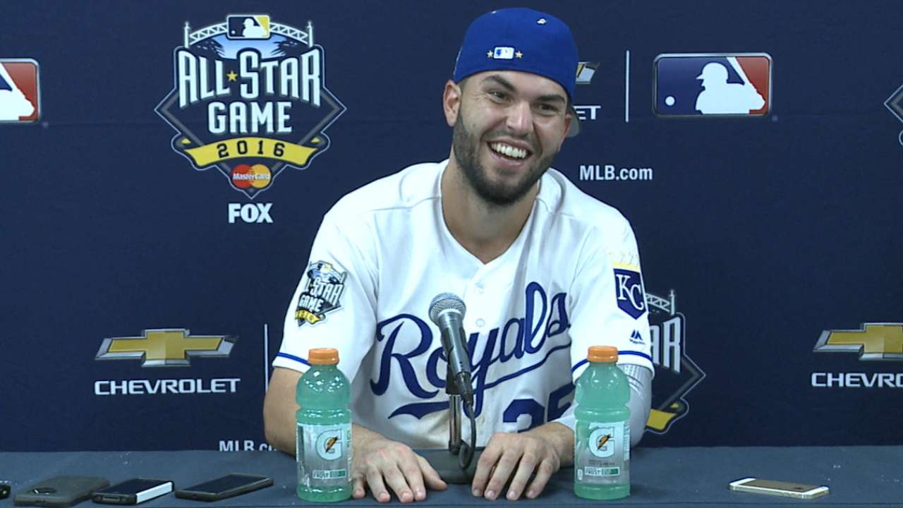 Hosmer on his new truck