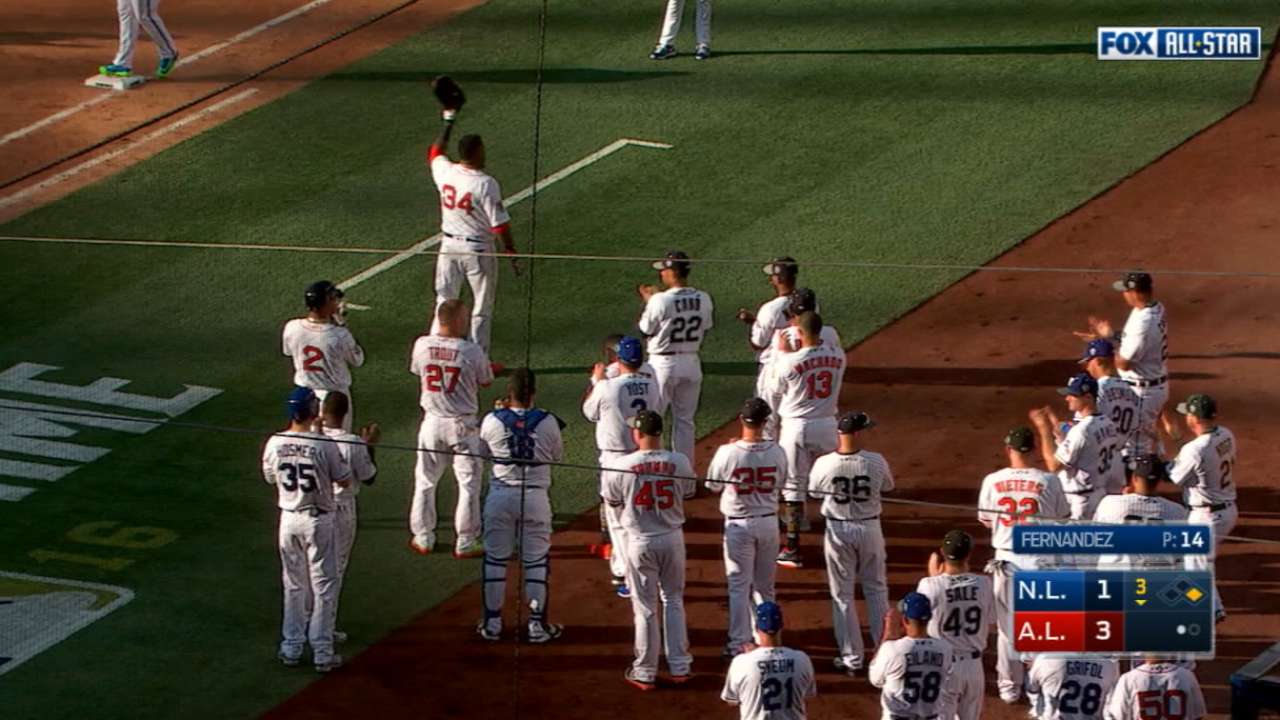 All-Stars on Ortiz's final ASG
