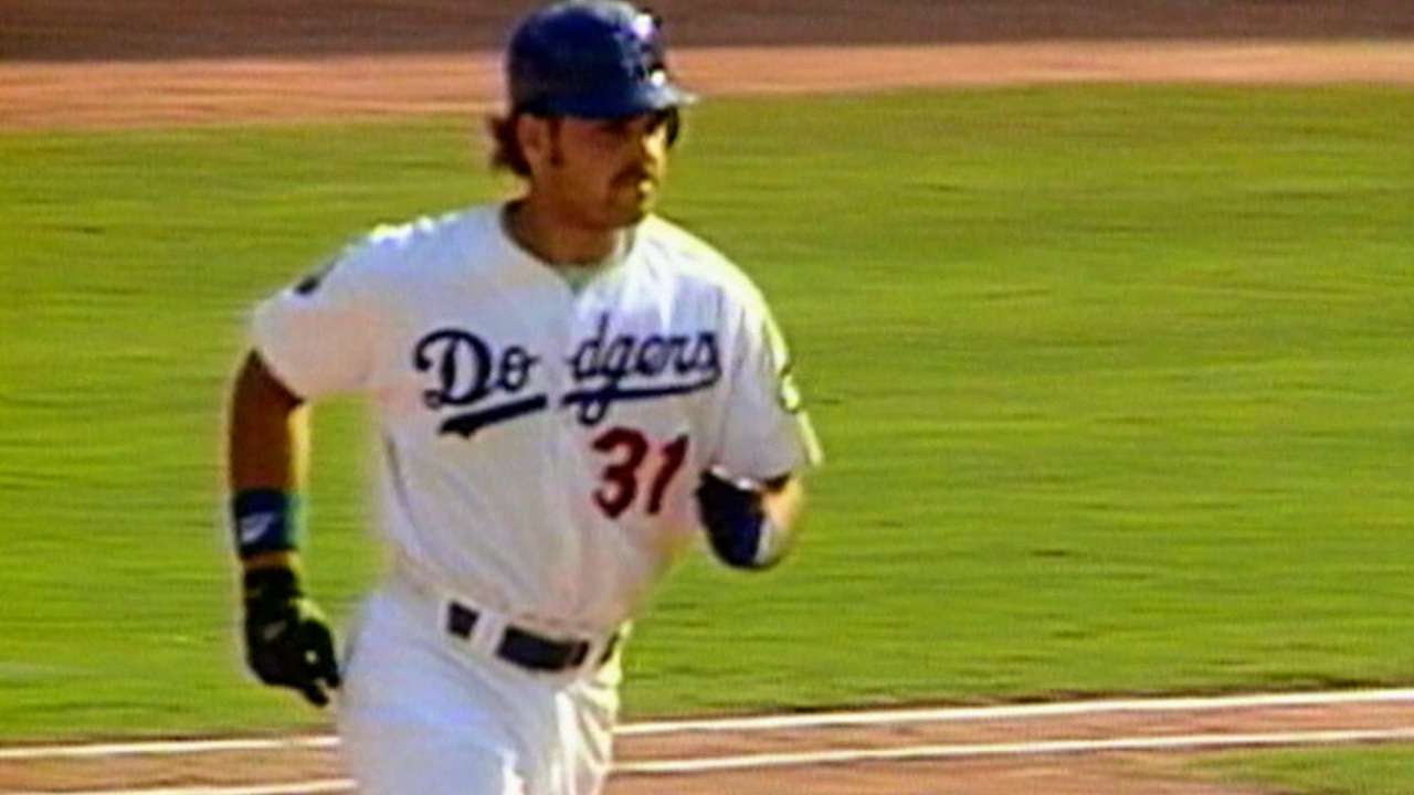 Piazza's rise to the Majors