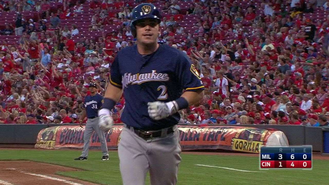 Gennett's solo home run