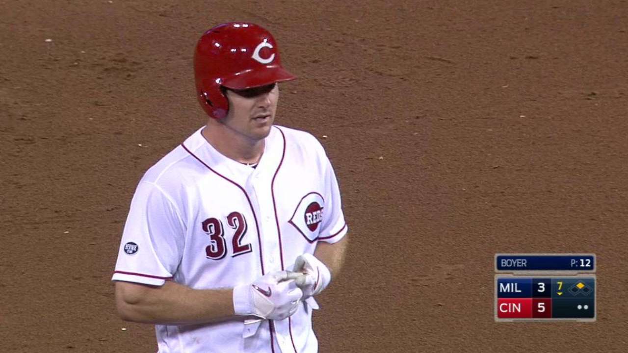 Bruce's deep RBI double