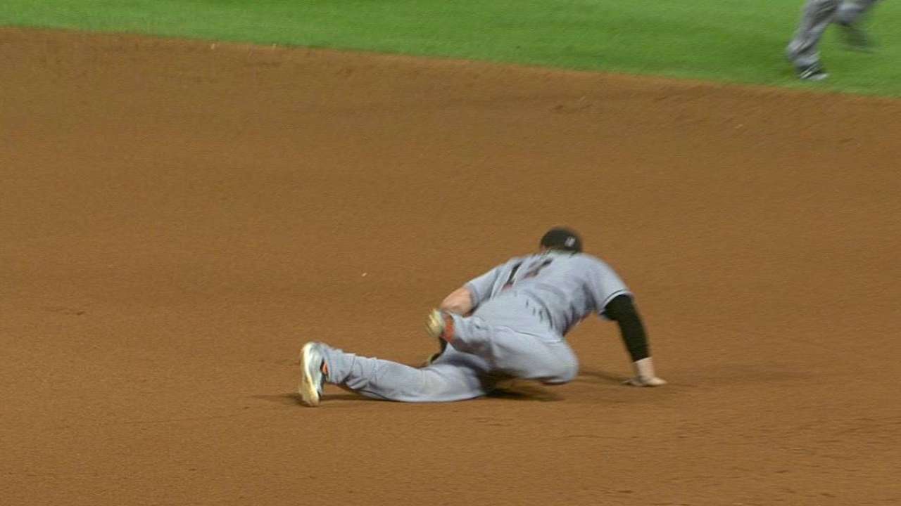 Johnson's diving stop