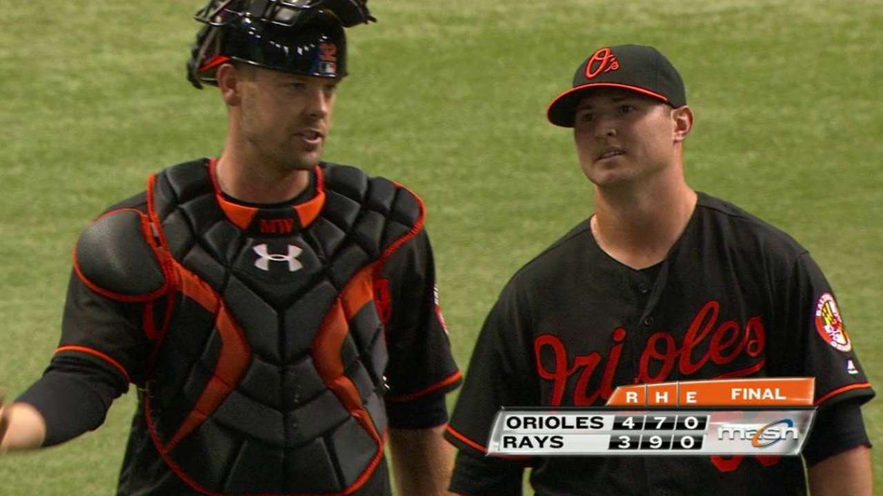Britton notches the save