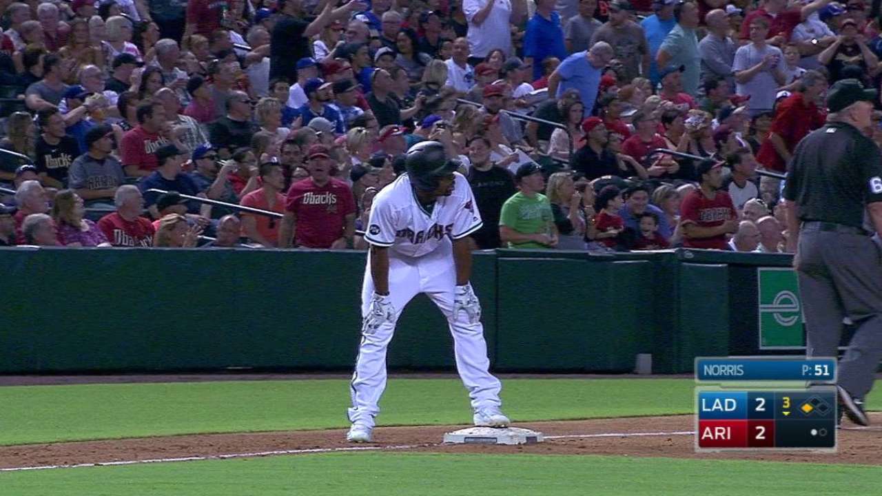 Bourn's two-run triple