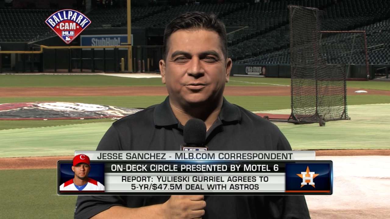 Sanchez on Gurriel to Astros