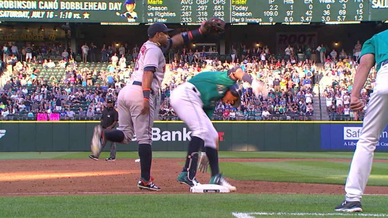 Astros cut down Marte