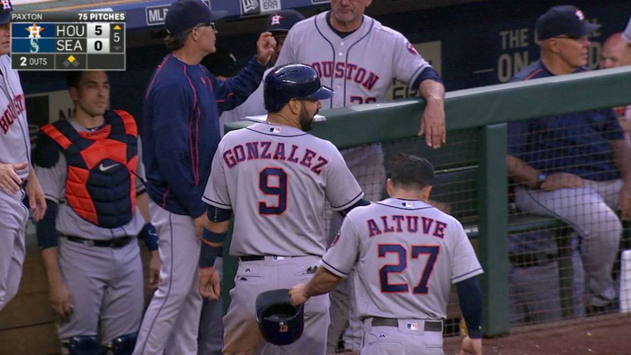 Correa's two-run double
