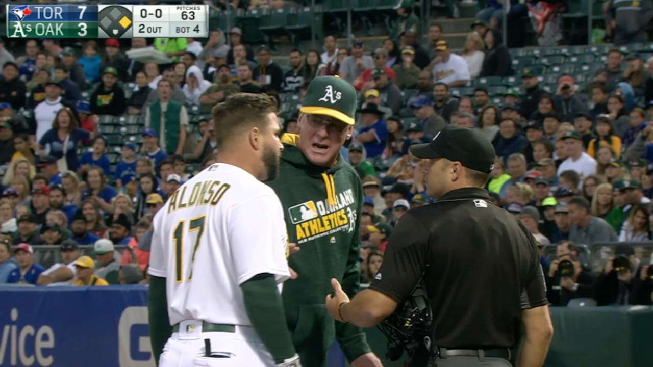 Alonso, Melvin ejected in 4th